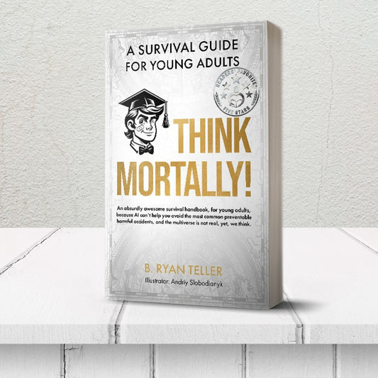 "Think Mortally!" A Survival Handbook for Young Adults | Retail $14.99